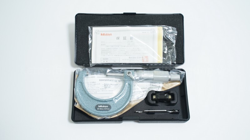 Panme đo ngoài cơ khí Mitutoyo 103-138 25-50mm 17 Panme đo ngoài cơ khí Mitutoyo 103-138 25-50mm