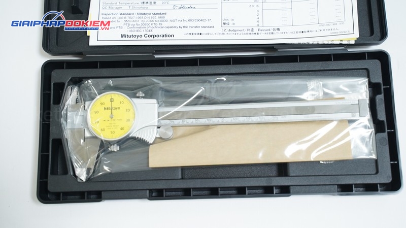 Thước cặp đồng hồ Mitutoyo 505-732 0-150mm x 0.01mm 9 Thước cặp đồng hồ Mitutoyo 505-732 0-150mm x 0.01mm - Ảnh 3