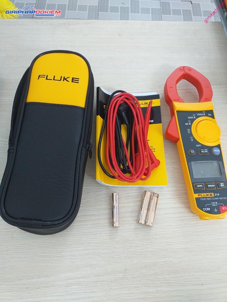 Ampe Kìm Đo Dòng AC/DC Fluke 319 18 Ampe Kìm Đo Dòng AC/DC Fluke 319