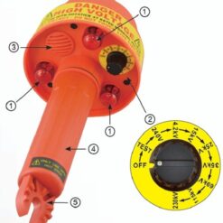 Bút thử điện cao thế không tiếp xúc SEW 278 HP (500kV, IP65, 3 LED) 21 but thu dien cao the sew 278hp s18476