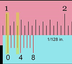 Thước cặp cơ khí Mitutoyo 530-118 0-8"/ 0-200mm/0.02mm 24 cach doc gia tri thuoc cap 002 1