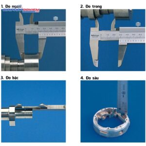 Thước cặp cơ khí Mitutoyo 530-119 0-12"/ 0-300mm/0.02mm 30 cach su dung thuoc cap co khi 3 3