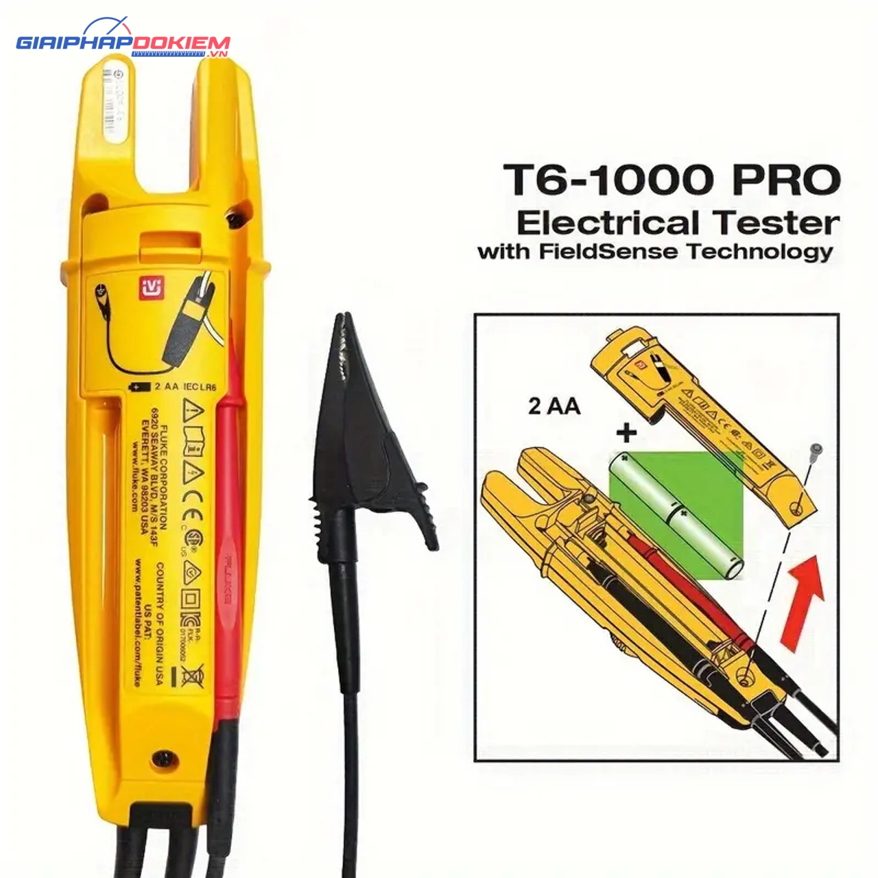 Ampe Kìm Đo Dòng AC Fluke T6-1000 PRO 13 Ampe Kìm Đo Dòng AC Fluke T6-1000 PRO - Ảnh 3