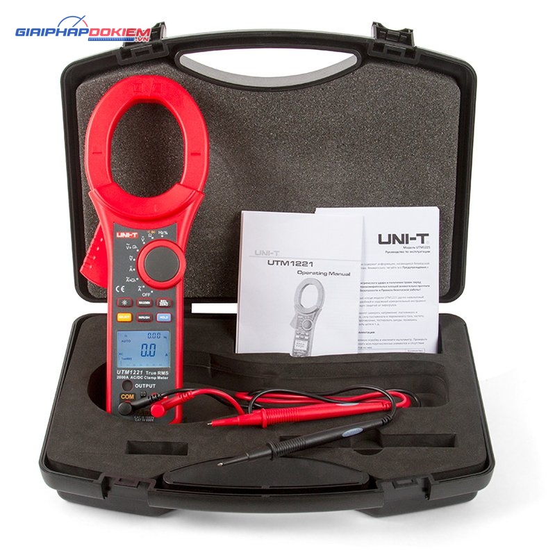 Ampe kìm AC/DC UNI-T UT221 12 Ampe kìm AC/DC UNI-T UT221 - Ảnh 8