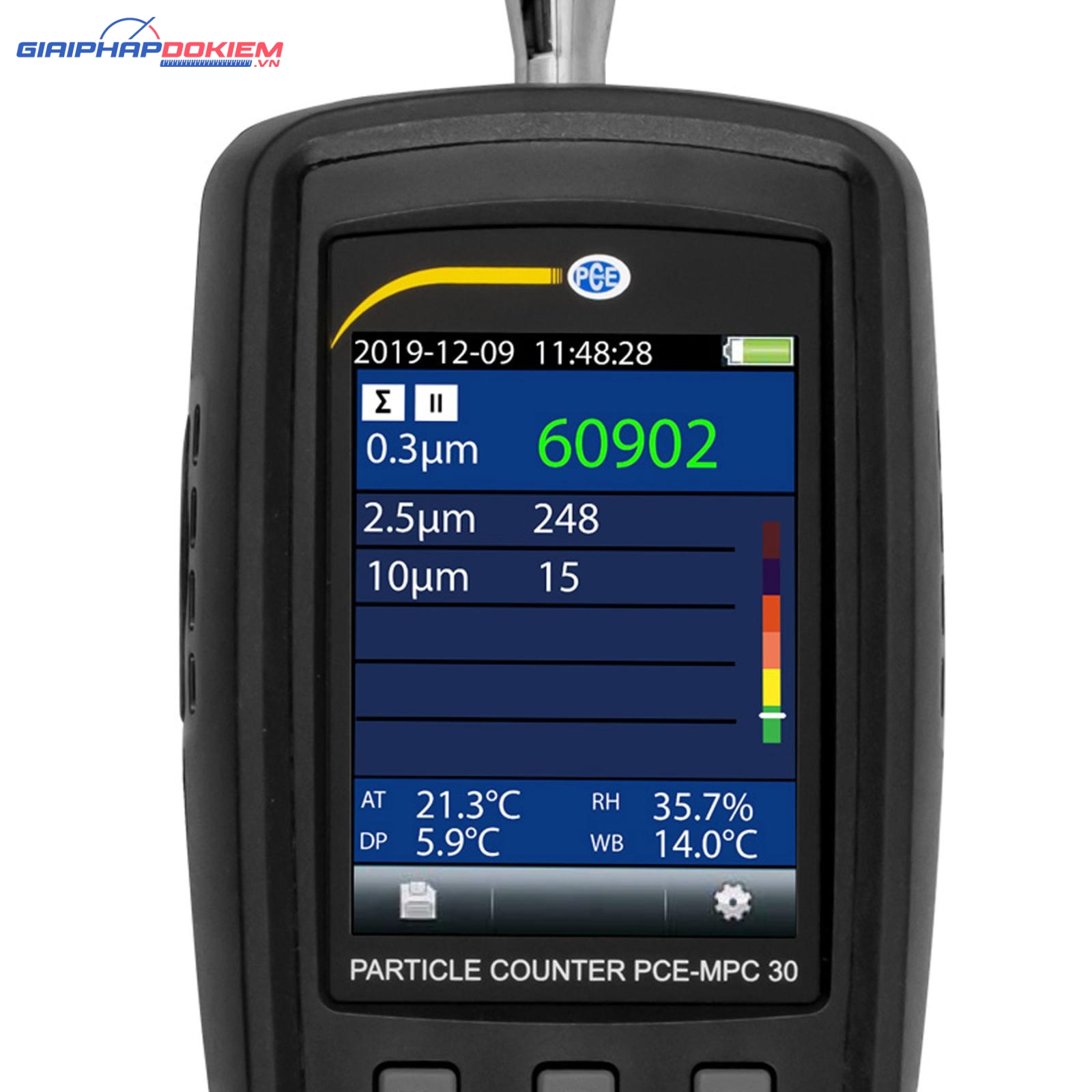 Máy đo chất lượng không khí PCE PCE-MPC 30 13 Máy đo chất lượng không khí PCE PCE-MPC 30 - Ảnh 7