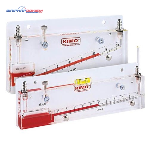 Áp kế chất lỏng dạng nghiêng KIMO KX 6 Áp kế chất lỏng dạng nghiêng KIMO KX - Ảnh 2