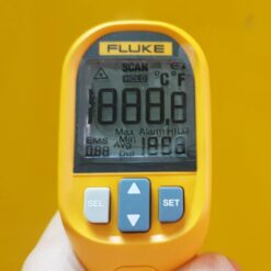 man hinh cua may do nhiet do FLUKE 59max