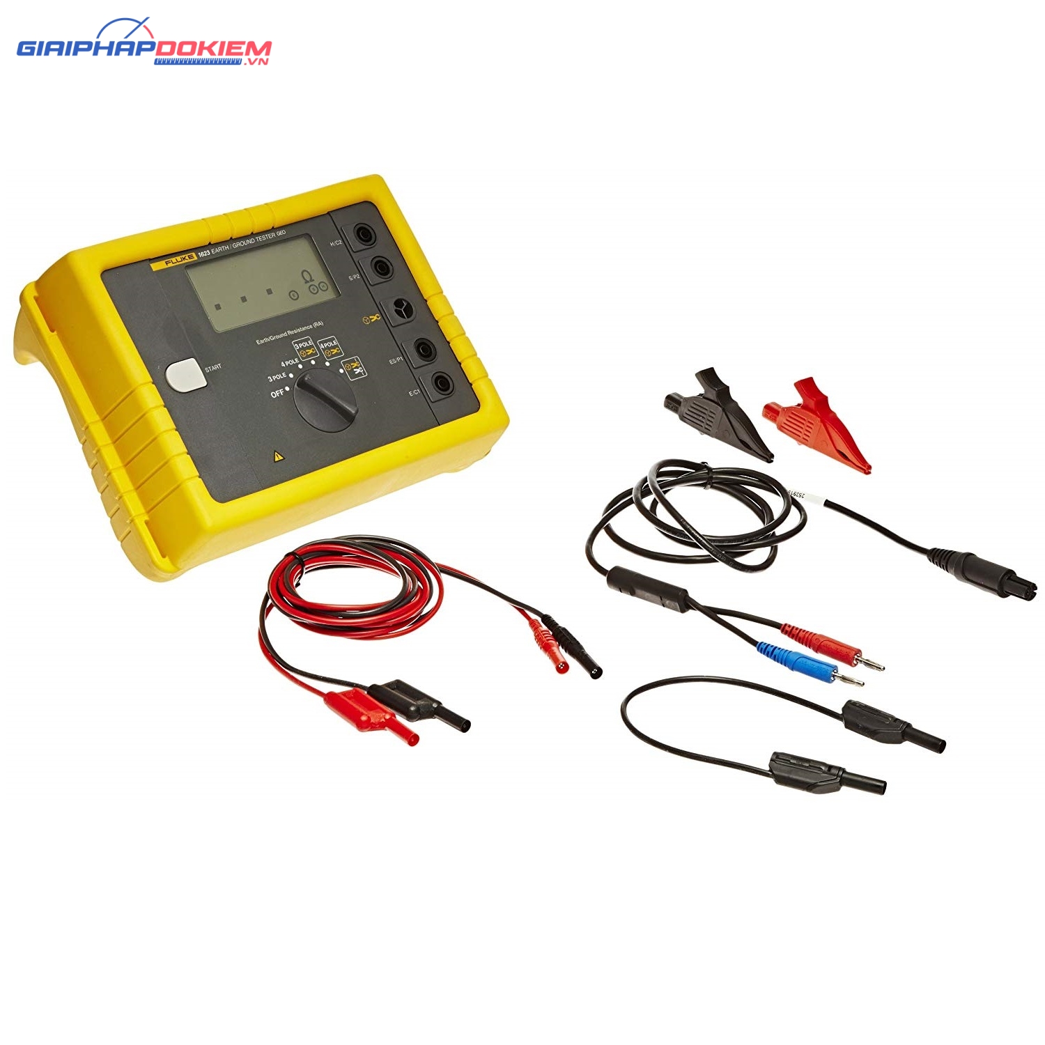 Thiết bị đo điện trở đất Fluke 1623-2 KIT 12 Thiết bị đo điện trở đất Fluke 1623-2 KIT - Ảnh 4