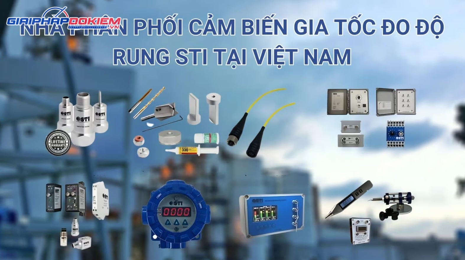 Nhà phân phối cảm biến gia tốc đo độ rung STI tại Việt Nam