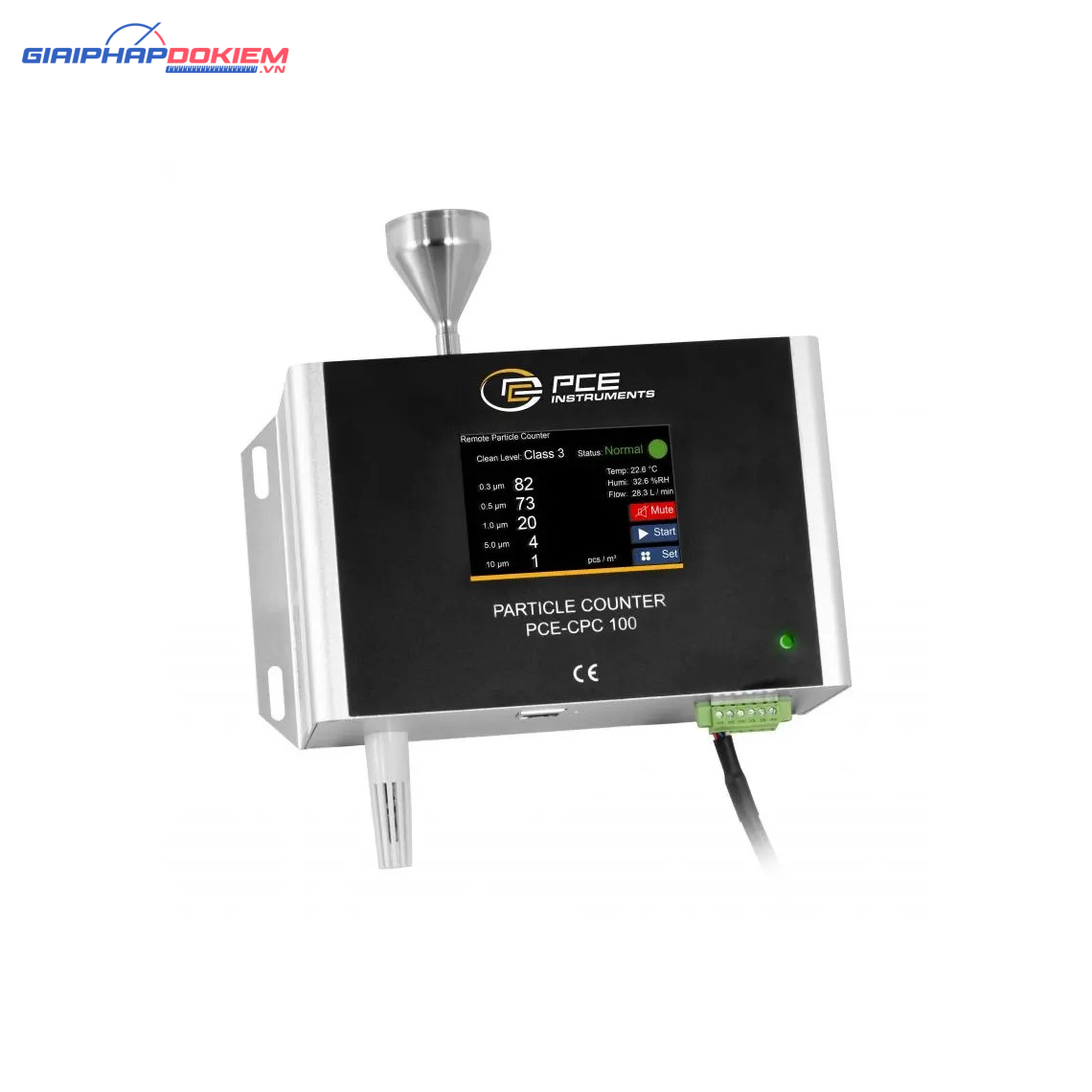 Đếm hạt chất lượng không khí PCE PCE-CPC 100 5 Đếm hạt chất lượng không khí PCE PCE-CPC 100