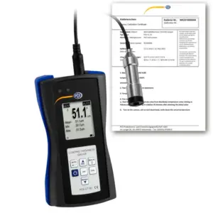 Máy đo độ dày PCE PCE-CT 80-FN1D5-ICA bao gồm chứng chỉ hiệu chuẩn ISO