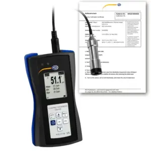 Máy đo độ dày PCE PCE-CT 80-FN3-ICA bao gồm chứng chỉ hiệu chuẩn ISO