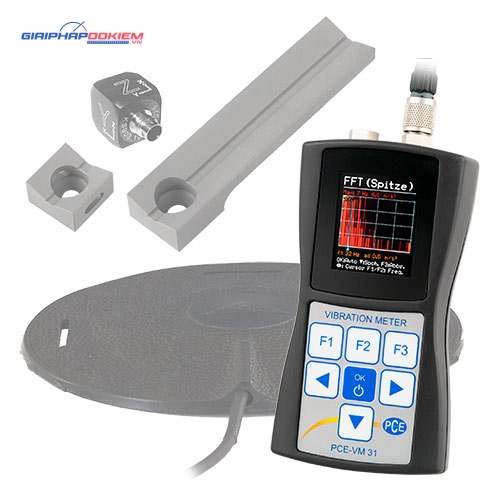 Máy đo gia tốc ba trục với cảm biến tay-cánh tay và toàn thân PCE PCE-VM 31-HAWB 7 Máy đo gia tốc ba trục với cảm biến tay-cánh tay và toàn thân PCE PCE-VM 31-HAWB