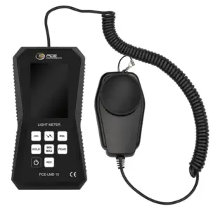 Máy đo ánh sáng PCE PCE-LMD 10-ICA bao gồm Chứng nhận hiệu chuẩn ISO 20 pce instruments illuminometer pce lmd 10 ica incl. iso calibration certificate 5989627 3332005