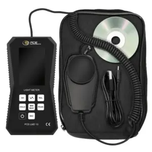 Máy đo ánh sáng PCE PCE-LMD 10-ICA bao gồm Chứng nhận hiệu chuẩn ISO 26 pce instruments illuminometer pce lmd 10 ica incl. iso calibration certificate 5989627 3332059