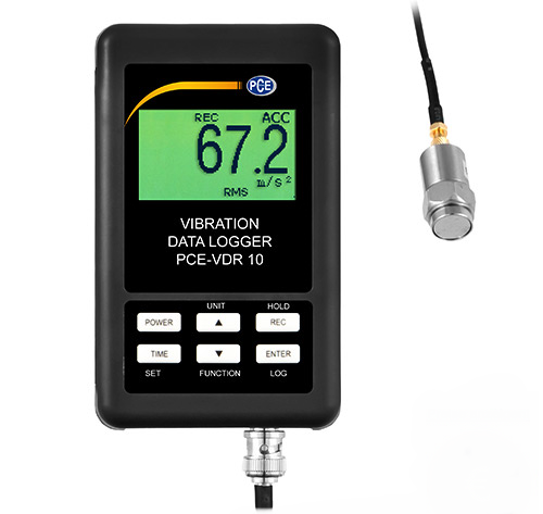 Máy đo gia tốc PCE PCE-VDR 10 8 Máy đo gia tốc PCE PCE-VDR 10