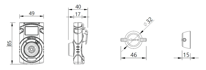 Máy đo khí H2 Senko SGTP-H2 (0~1000ppm) 7 Máy đo khí H2 Senko SGTP-H2 (0~1000ppm) - Ảnh 2