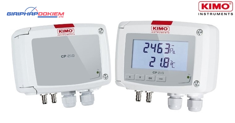 Máy đo áp suất và nhiệt độ KIMO CP211 7 Máy đo áp suất và nhiệt độ KIMO CP211 - Ảnh 3