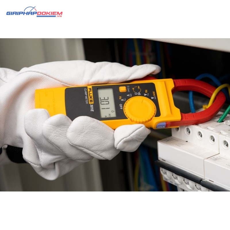 Ampe Kìm Đo Dòng AC/DC Fluke 301E 20 Ampe Kìm Đo Dòng AC/DC Fluke 301E - Ảnh 8