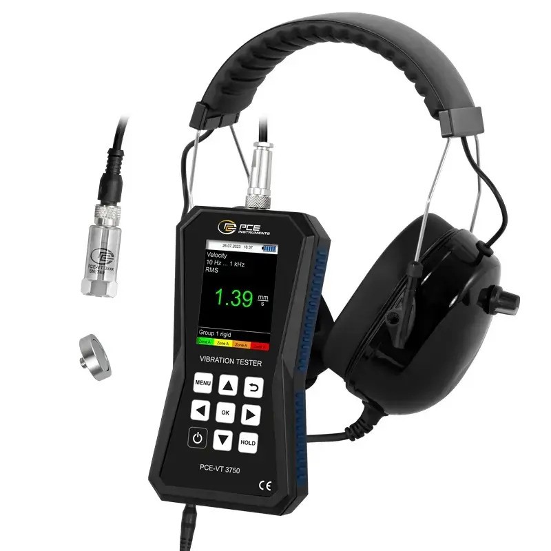 Máy đo gia tốc PCE PCE-VT 3750 10 Máy đo gia tốc PCE PCE-VT 3750