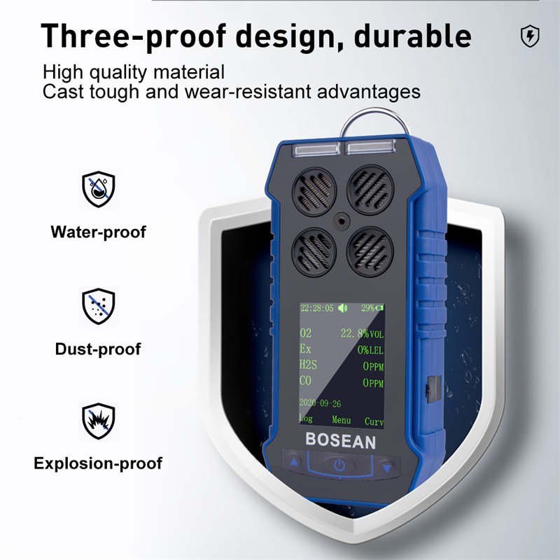 Máy đo đa khí cầm tay BOSEAN BH-4S (CO, H2S, O2, LEL) 27 BOSEAN BH-4S