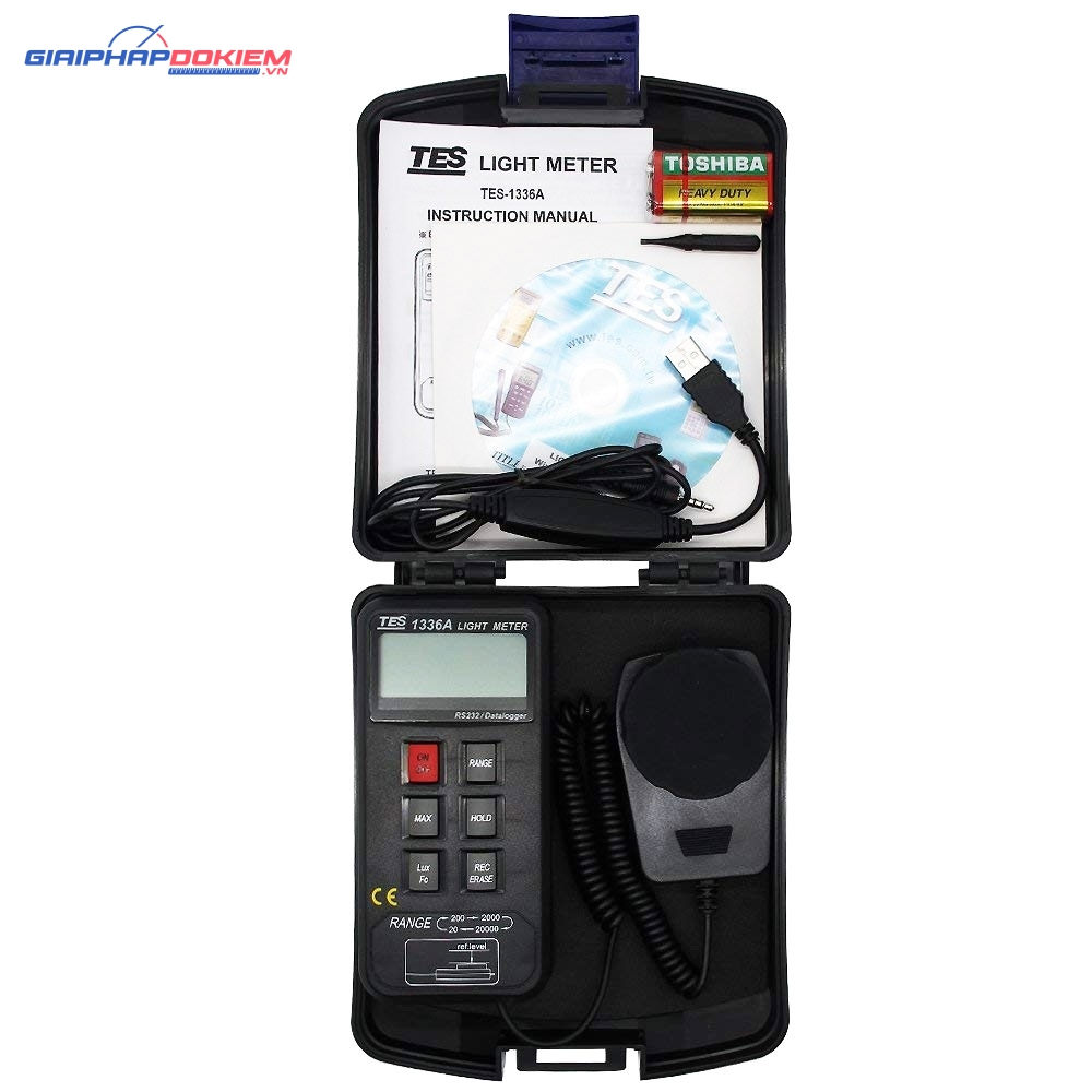 Máy đo cường độ ánh sáng TES 1336A 14 Máy đo cường độ ánh sáng TES 1336A - Ảnh 4