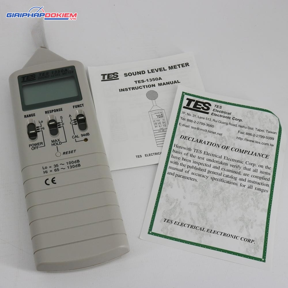 Máy đo độ ồn TES 1350A 16 Máy đo độ ồn TES 1350A - Ảnh 11