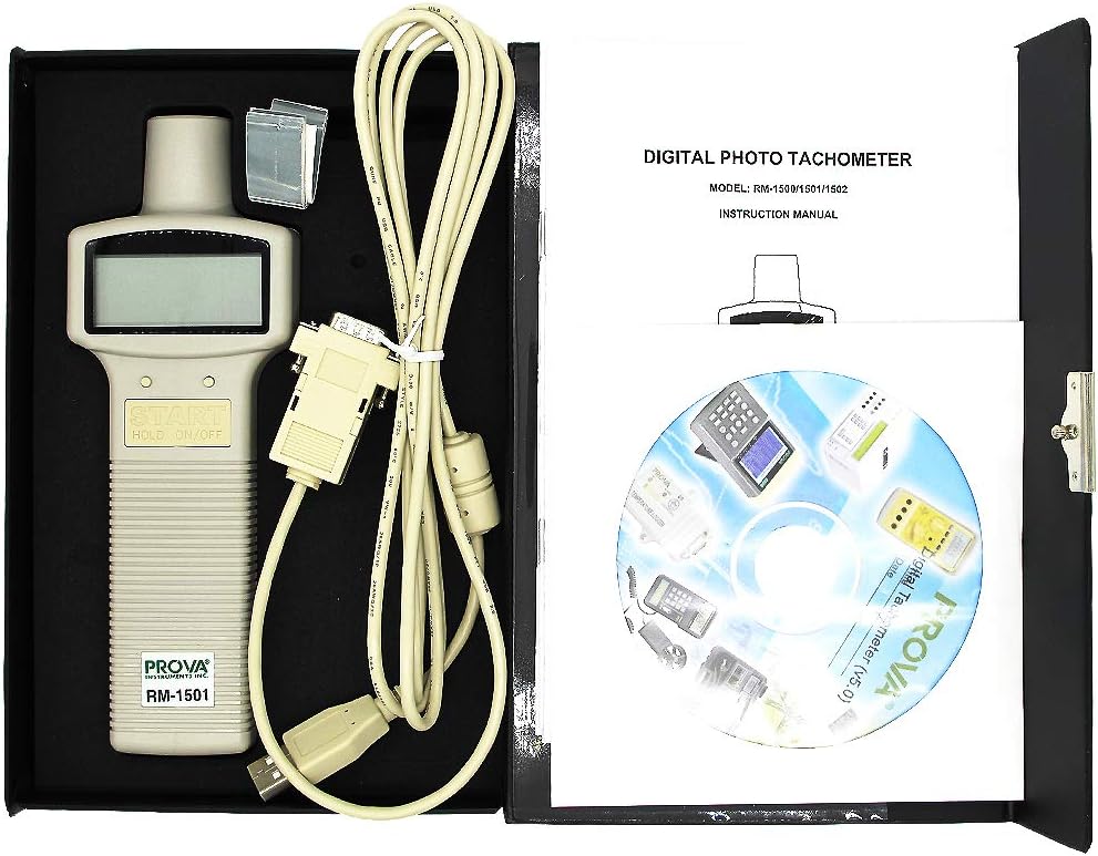 Máy đo tốc độ vòng quay Prova RM-1501 28 Máy đo tốc độ vòng quay Prova RM-1501 - Ảnh 13