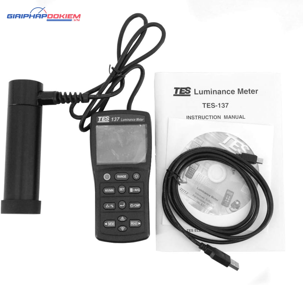 Máy đo độ chiếu sáng TES 137 11 Máy đo độ chiếu sáng TES 137 - Ảnh 2