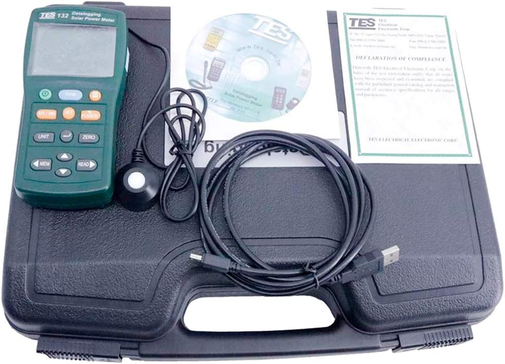 Máy đo năng lượng mặt trời TES 132 21 Máy đo năng lượng mặt trời TES 132 - Ảnh 14