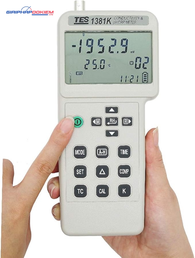 Máy đo PH TES 1381K 8 Máy đo PH TES 1381K