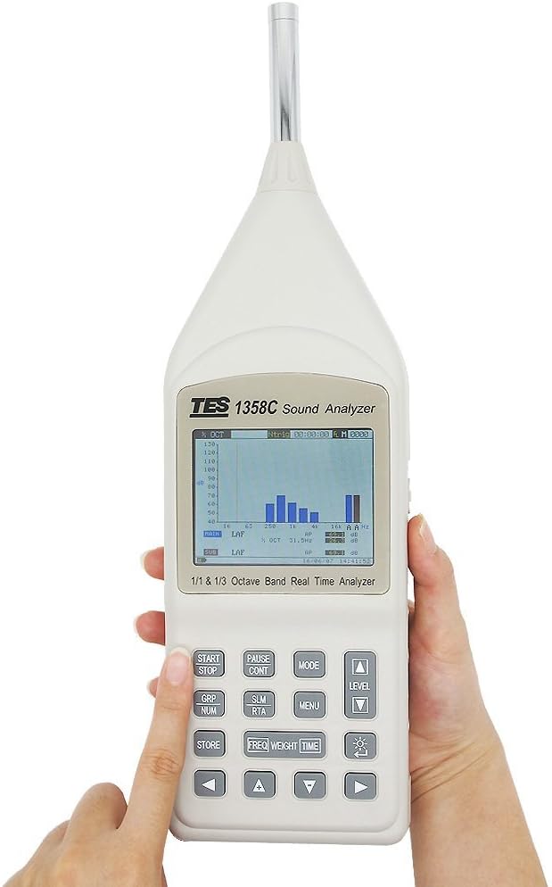 Máy đo âm thanh TES 1358C 15 Máy đo âm thanh TES 1358C - Ảnh 10