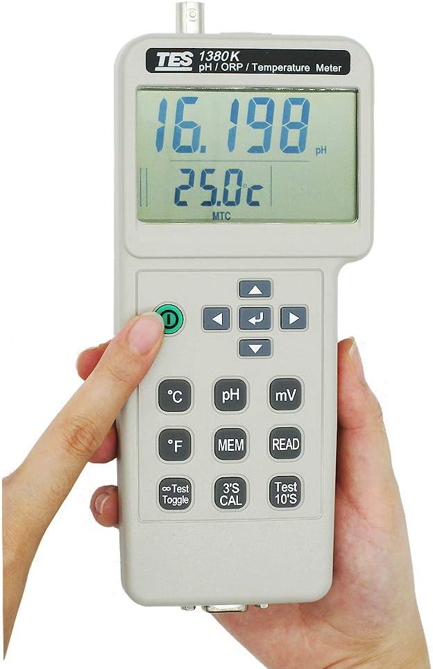 Máy đo pH/ORP/ nhiệt độ TES-1380K 13 Máy đo pH/ORP/ nhiệt độ TES-1380K - Ảnh 4