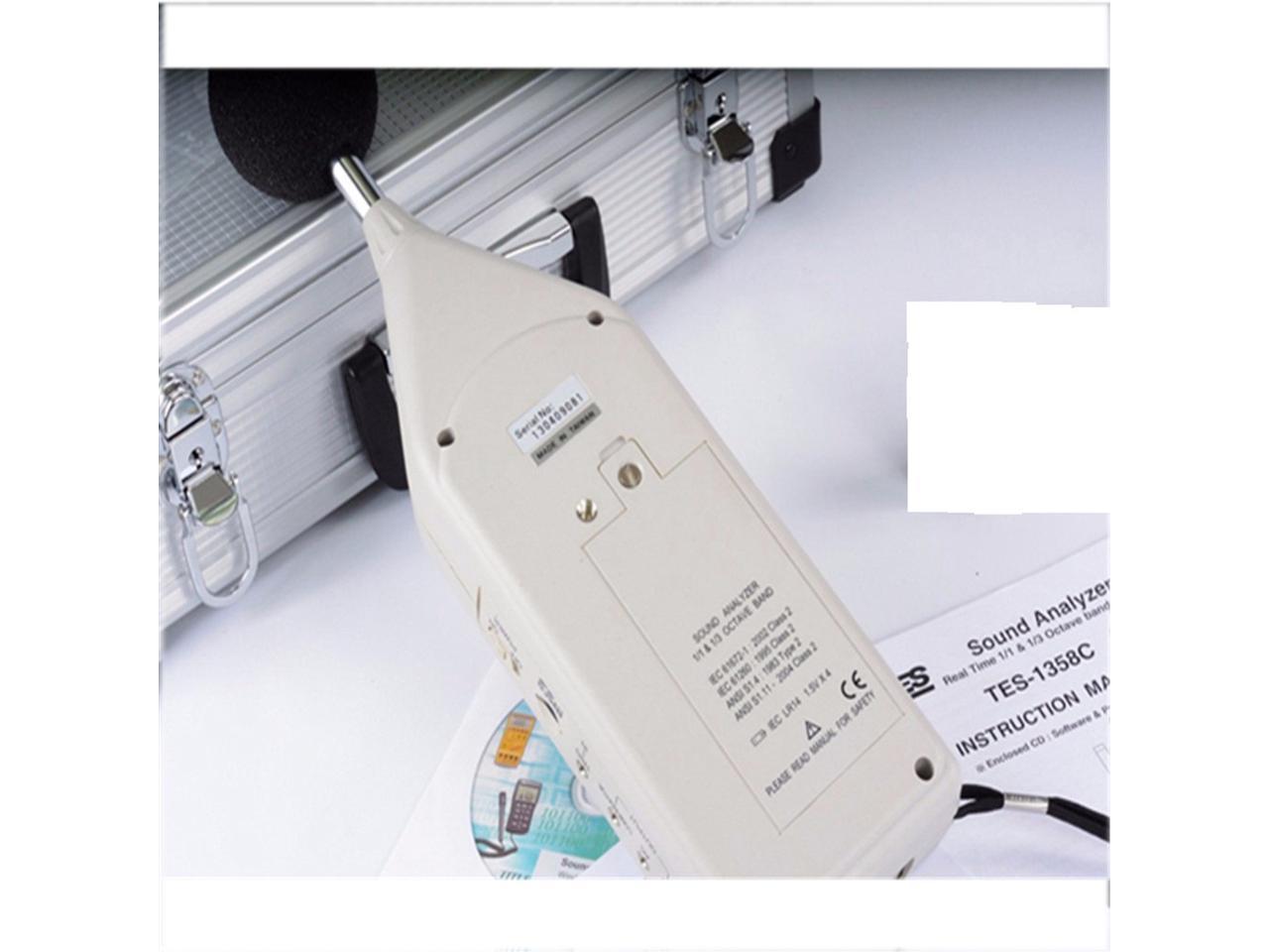Máy đo âm thanh TES 1358C 11 Máy đo âm thanh TES 1358C - Ảnh 6