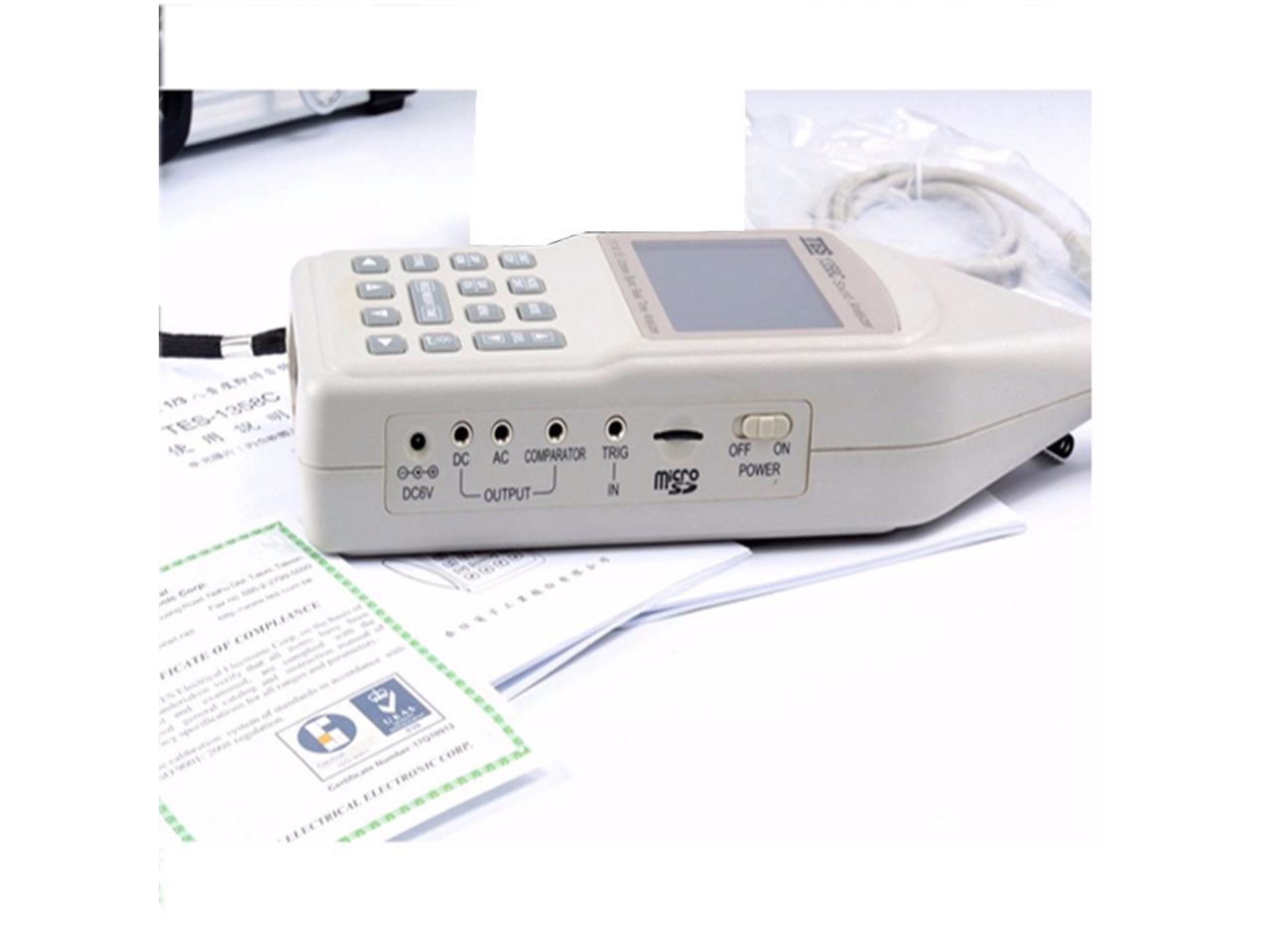 Máy đo âm thanh TES 1358C 14 Máy đo âm thanh TES 1358C - Ảnh 9