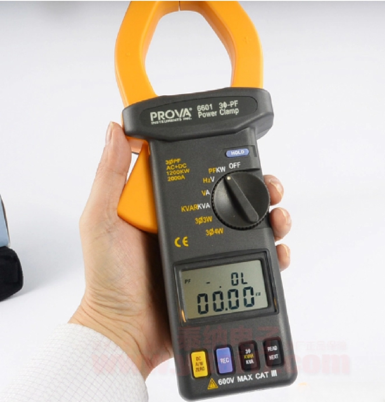 Ampe kìm đo công suất AC/DC Prova 6601 10 Ampe kìm đo công suất AC/DC Prova 6601 - Ảnh 4