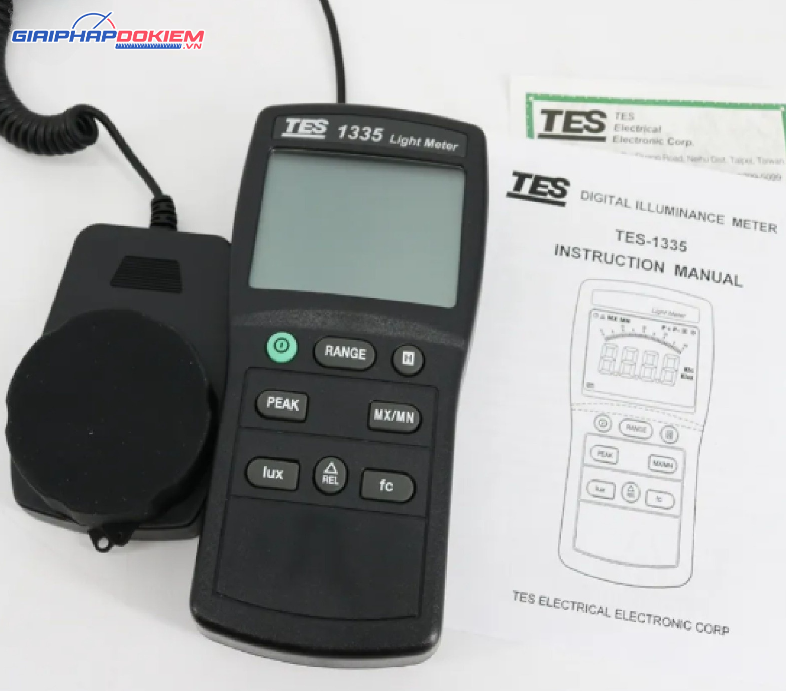 Máy đo cường độ ánh sáng TES 1335 8 Máy đo cường độ ánh sáng TES 1335 - Ảnh 3