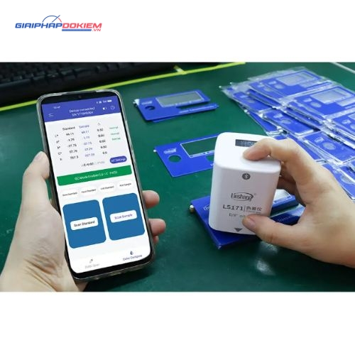 Máy đo kiểm so lệch màu Linshang LS171 21 Máy đo kiểm so lệch màu Linshang LS171