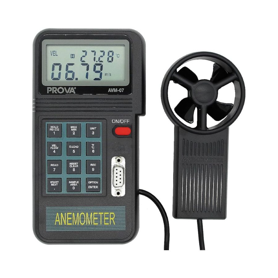 Máy đo tốc độ gió Prova AVM-07 15 Máy đo tốc độ gió Prova AVM-07