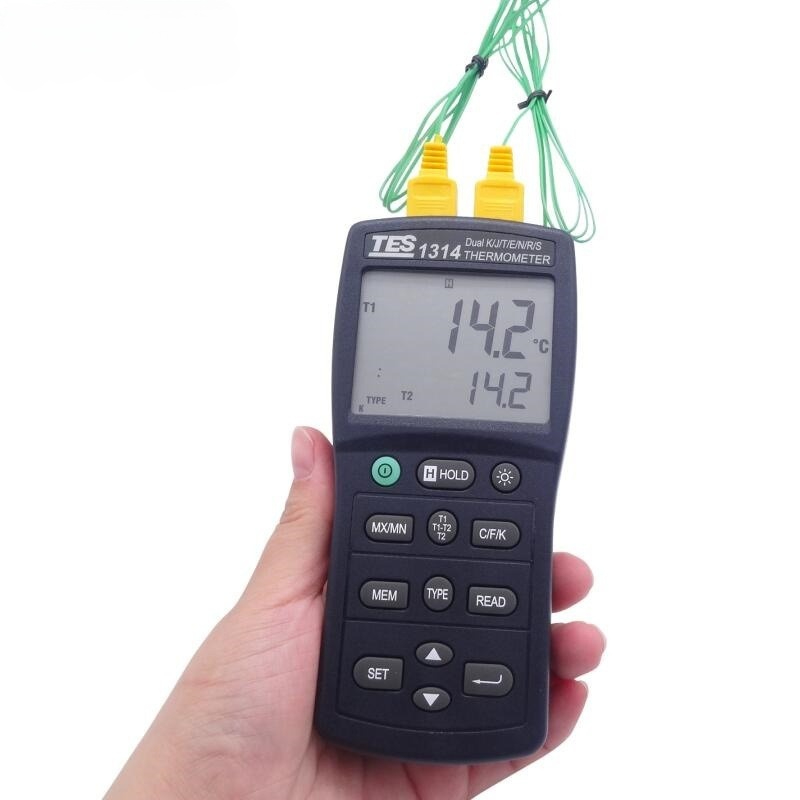 Máy đo nhiệt độ tiếp xúc TES-1314 13 Máy đo nhiệt độ tiếp xúc TES-1314 - Ảnh 6