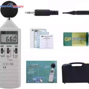 Máy đo độ ồn TES 1350A 20 Phu kien day du theo may do do on TES 1350A 600x560 1