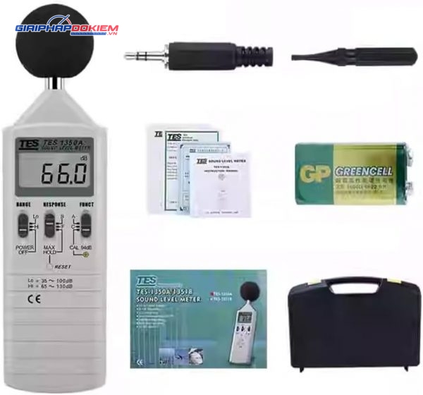 Máy đo độ ồn TES 1350A 7 Máy đo độ ồn TES 1350A - Ảnh 2