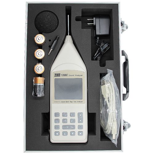 Máy đo âm thanh TES 1358C 8 Máy đo âm thanh TES 1358C - Ảnh 3