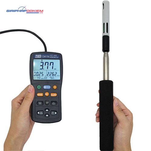 Máy đo tốc độ gió TES 1341N 13 Máy đo tốc độ gió TES 1341N