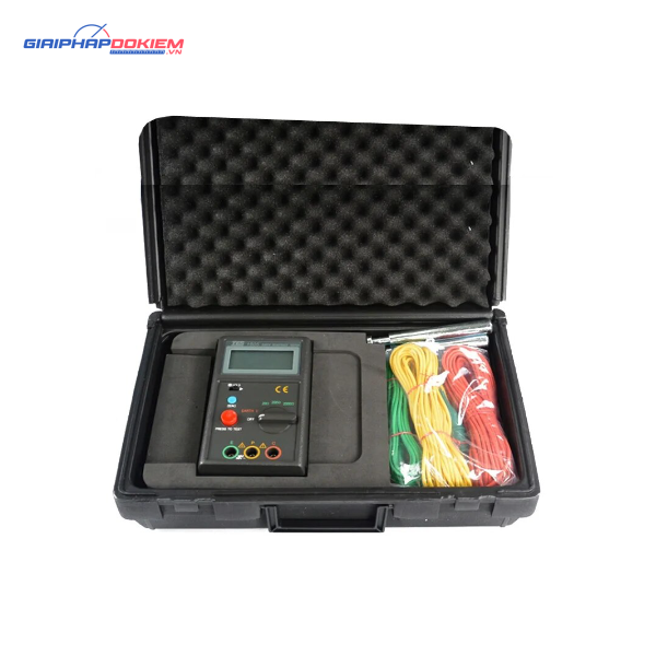 Máy đo điện trở đất TES 1605 13 Máy đo điện trở đất TES 1605