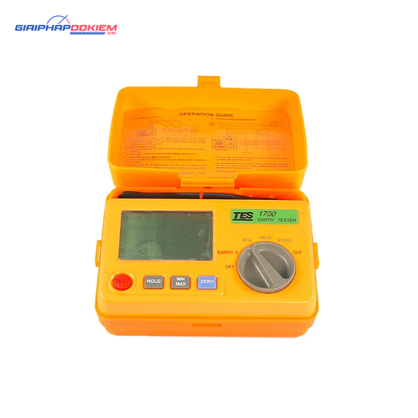 Máy đo điện trở đất TES 1700 7 Máy đo điện trở đất TES 1700