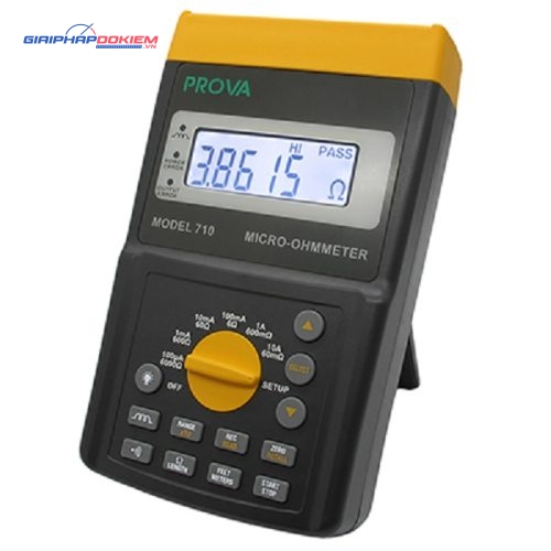 Máy đo điện trở thấp Prova 710 8 Máy đo điện trở thấp Prova 710