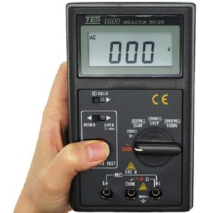 Máy đo điện trở cách điện TES-1600 21 Máy đo điện trở cách điện TES-1600