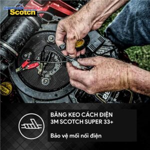 Băng keo cách điện vinyl 3M Scotch Super 33+ 7 bang keo cach dien vinyl 3m scotch super 33 Super 33 Plus Web 3