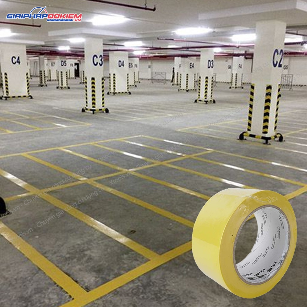 Băng Keo Dán Nền 3M 764 5CM X 33M 4 Băng Keo Dán Nền 3M 764 5CM X 33M